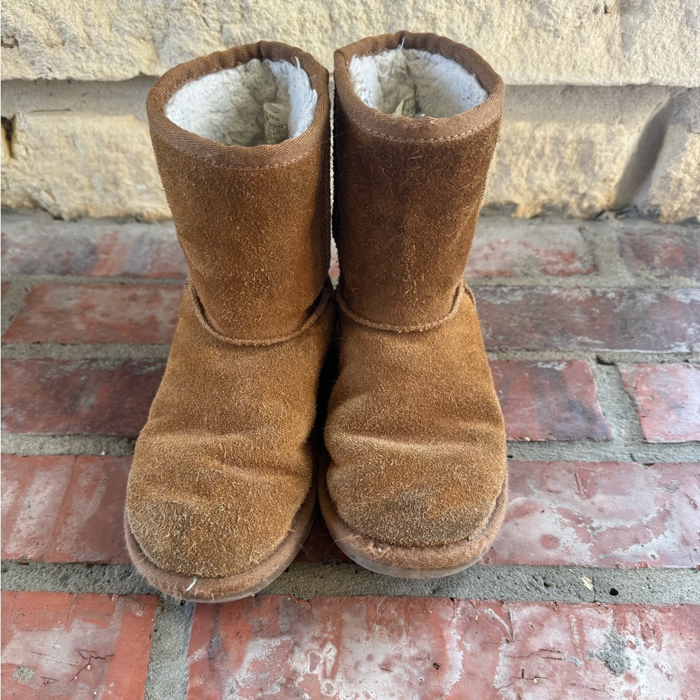 Koolaburra Chestnut Little Girls Size 1 Boots